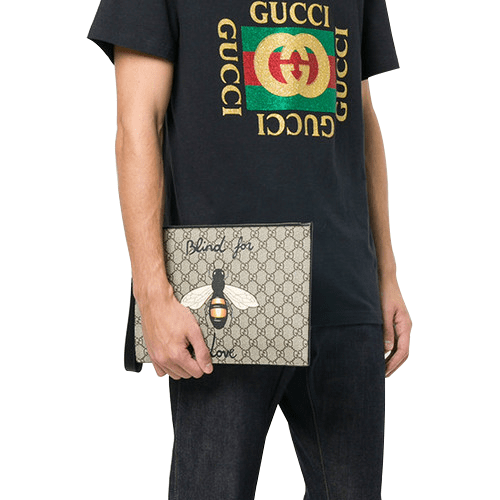 Túi Gucci con ong gồm 2 ngăn riêng biệt giúp cất giữ nhiều đồ