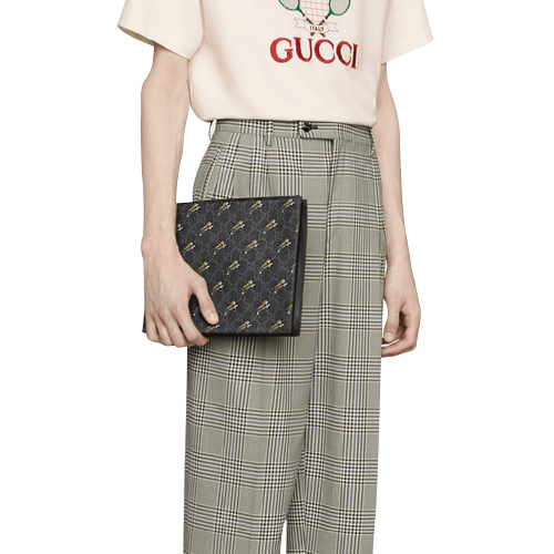 Mua ví cầm tay nam Gucci hổ chính hiệu tại Gucci Việt Nam